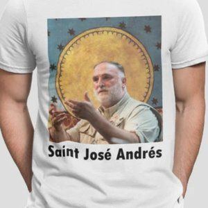 Saint Jose Andres Shirt José Andrés Shirt World Central Kitchen